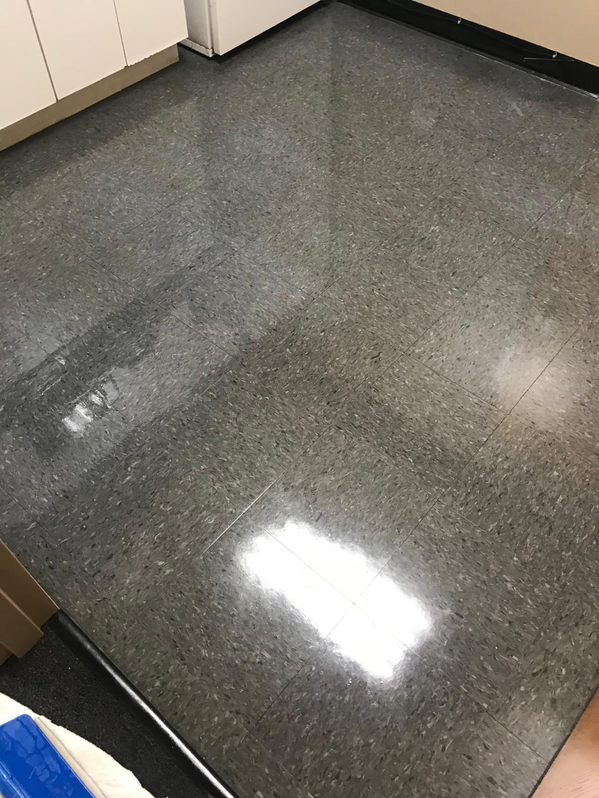 Factory kitchen after deep cleaning